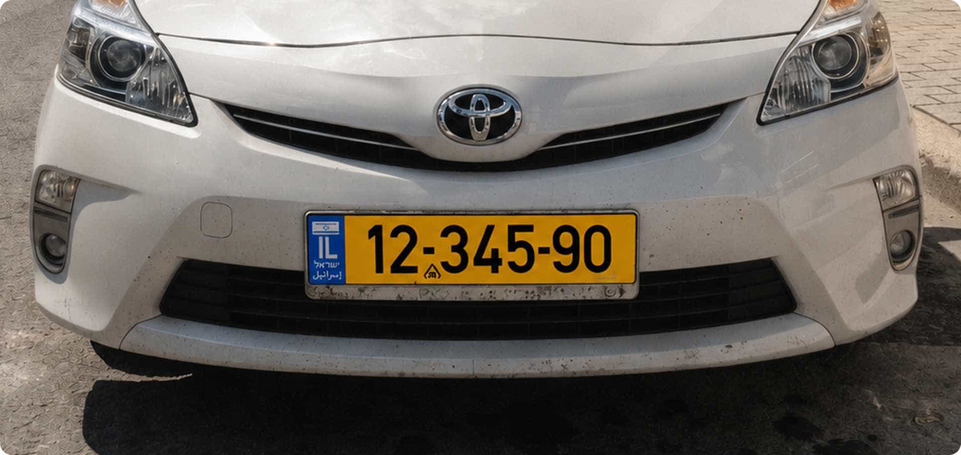 License plate number